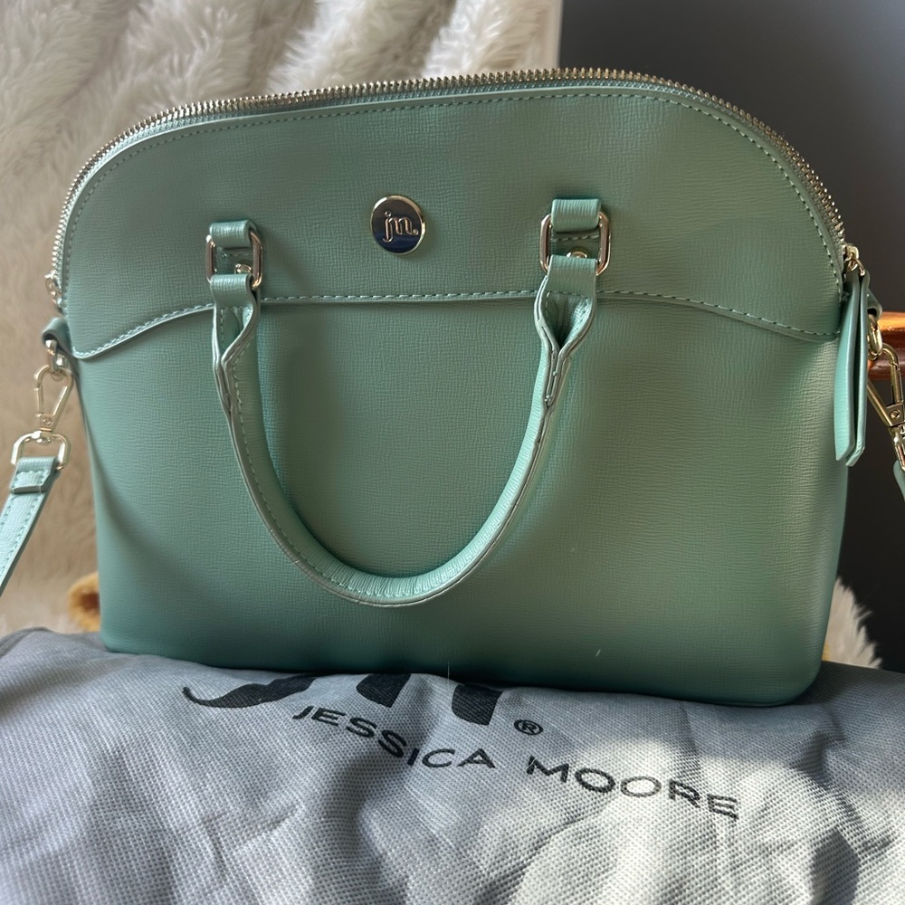 Jessica Moore Sagey Green Satchel